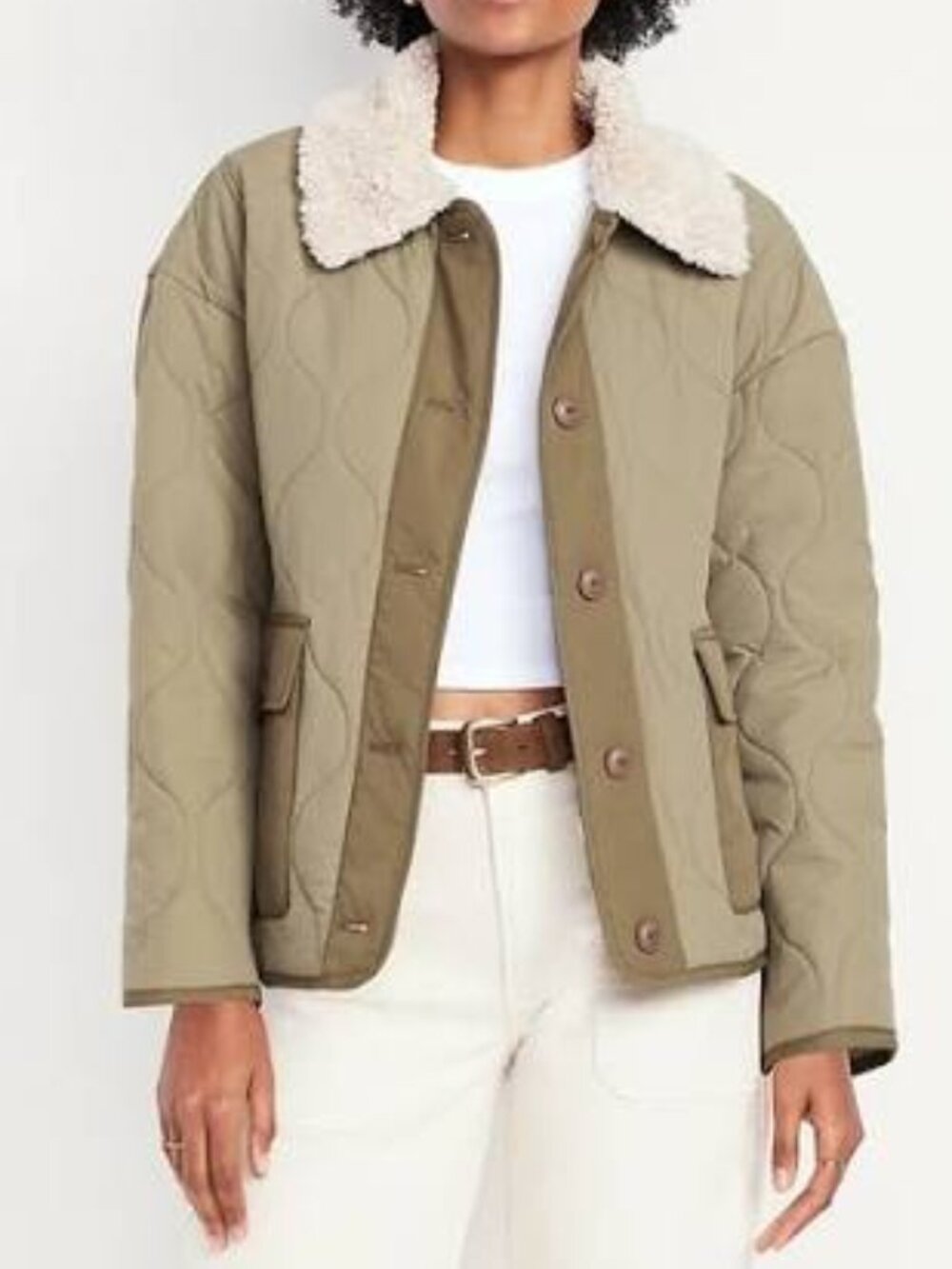 NWT Quilted Nylon Jacket